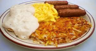 99 (GF) FULL SAIL BREAKFAST SPECIAL 3 eggs with 2 bacon and 2 large links served with choice of 10.