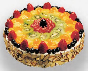 972 CHAPTER 32 CAKES AND ICINGS Fruit torte Low-Fat Cakes High-fat cakes depend on air incorporated by the creaming action of the fat and sugar for some of their leavening and much of their texture.