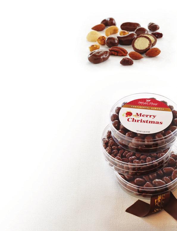 Chocolate and Nut Mixes With something for everyone, these popular mixes are available in our classic Gift Rounds and are made special with your personalized label.