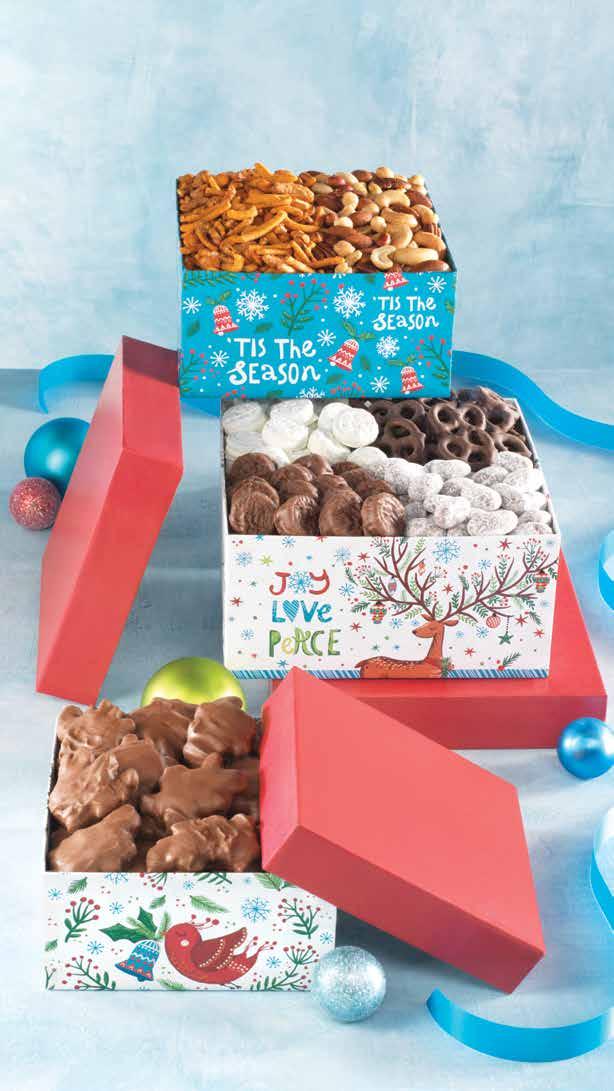 A9158 A9091 Great for entertaining or holiday gift giving! TOWER of treats best seller!