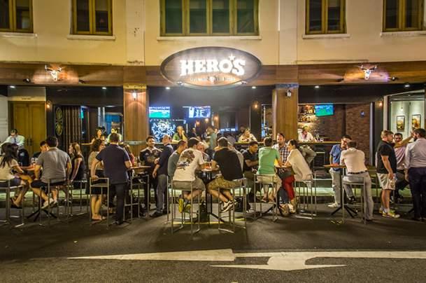 About Hero s Hero s is the latest in a long line of one-of-a-kind F&B concepts established by international hospitality company the Mogambo Asia Group.