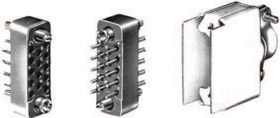 MRE 14S-G MRE 14P-G Hood MRE 14H plugs and receptacles are the accepted standard for rectangular-shaped, miniature, internal-type connectors.