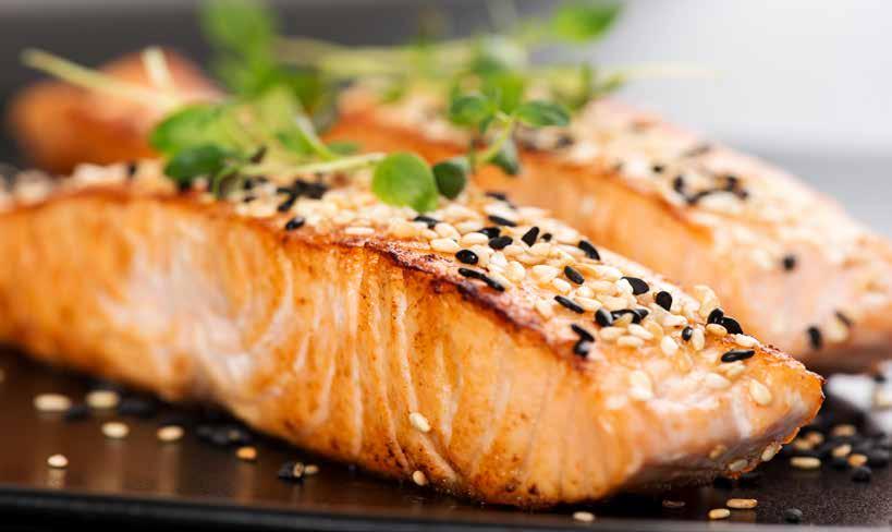 Seafood Solid salmon imports continue to weigh on the salmon markets. During March, the U.S. imported 16.5% more salmon than the previous year.