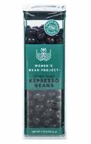25 $5.80 $5.0 #SWT02 Rich, sweet dark chocolate smothered espresso-roasted coffee beans. 7.5 oz. package.