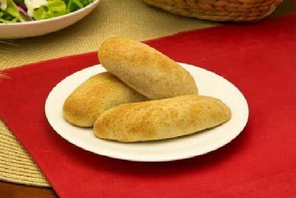 Always serve warm. Conventional or Toaster Oven: Preheat oven to 375 degrees F. Place breadsticks flat on baking sheet/aluminum foil. Bake four minutes or until golden brown.