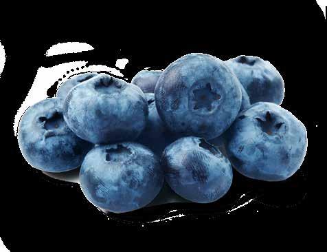 Good source of: Dietary fiber, vitamin C, vitamin K Average calories: One cup of blueberries: 84