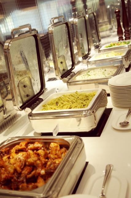 Dinner Buffet Buffet Scandinavian Style RUB 1880 Salads Assorted seasonal lettuce and vegetables salads with condiments, French, Italian, Yogurt Dressing Crab and vegetable salad in sour crème
