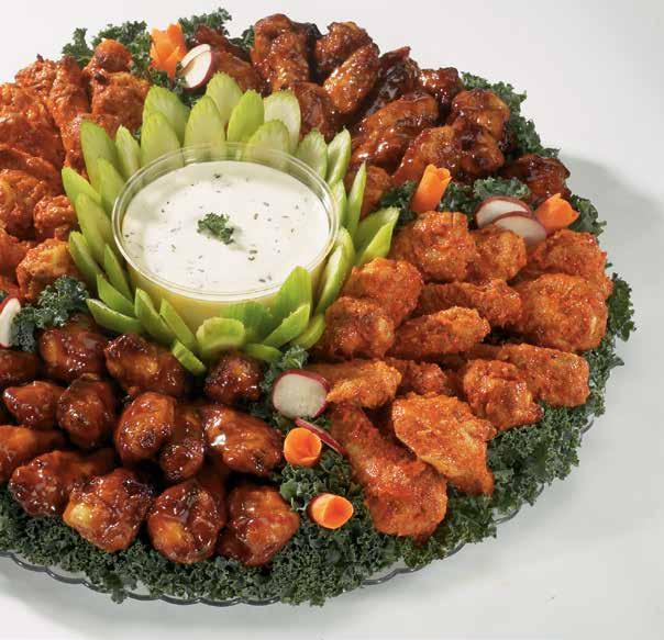 99 Sold Cold Chicken Tenders and Wings Tray This favorite entertainer features a collection of