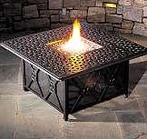 *In stock only While supplies last Over % Savings 48 Ramblas Fire Pit Patio table Burns Propane