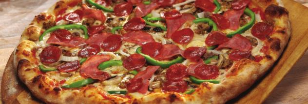 SPECIALTY PIZZAS SLICE MED 12 LG 16 Johnny s Deluxe Loaded to the Max! 4.39 17.99 22.