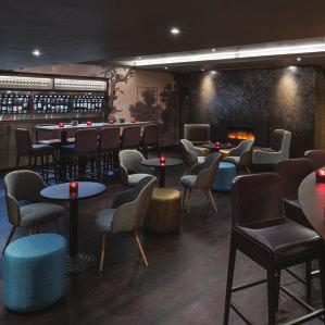 Featuring a private bar, screen, personal sound system, bottle lockers and luxury