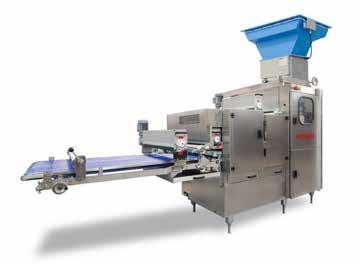 INDUSTRIE REX THE REX FOR HIGH OUTPUT RATES By combining harmonised design, gentle dough handling and accurate weighing,