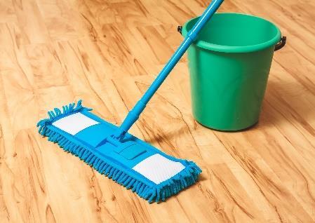 Recipes for Natural Cleaning Throughout the house Hardwood Floor Cleaner ½ Cup White Vinegar 1 Gallon Warm Water 2-3