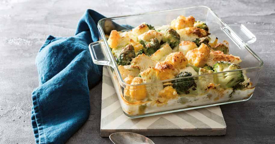 23 VEGETABLE GRATIN SERVES 4/6 PREPARATION: 40 min COOKING TIME*: 10-15 min shallow pyrex dish (approx.