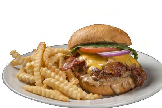 BURGERS All burgers are served with one side. *Consuming raw or undercooked meats, poultry, seafood, shellfish, or eggs may increase your risk of foodborne illness.