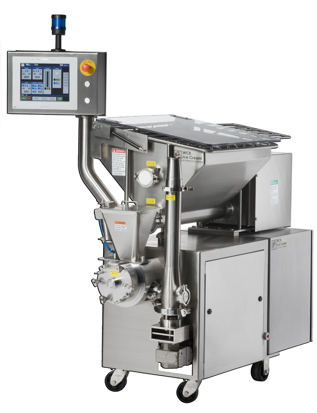 IF 410 Flexibility and efficiency are the keywords Highly efficient, flexible and reliable - for a large variety of ice cream products.