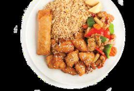 99 Includes choice of three entrées, one appetizer and fried or steamed rice entrée selections Beef and Broccoli Chicken with Broccoli Garlic Chicken Sweet & Sour Chicken Hunan Chicken* Hunan Pork*