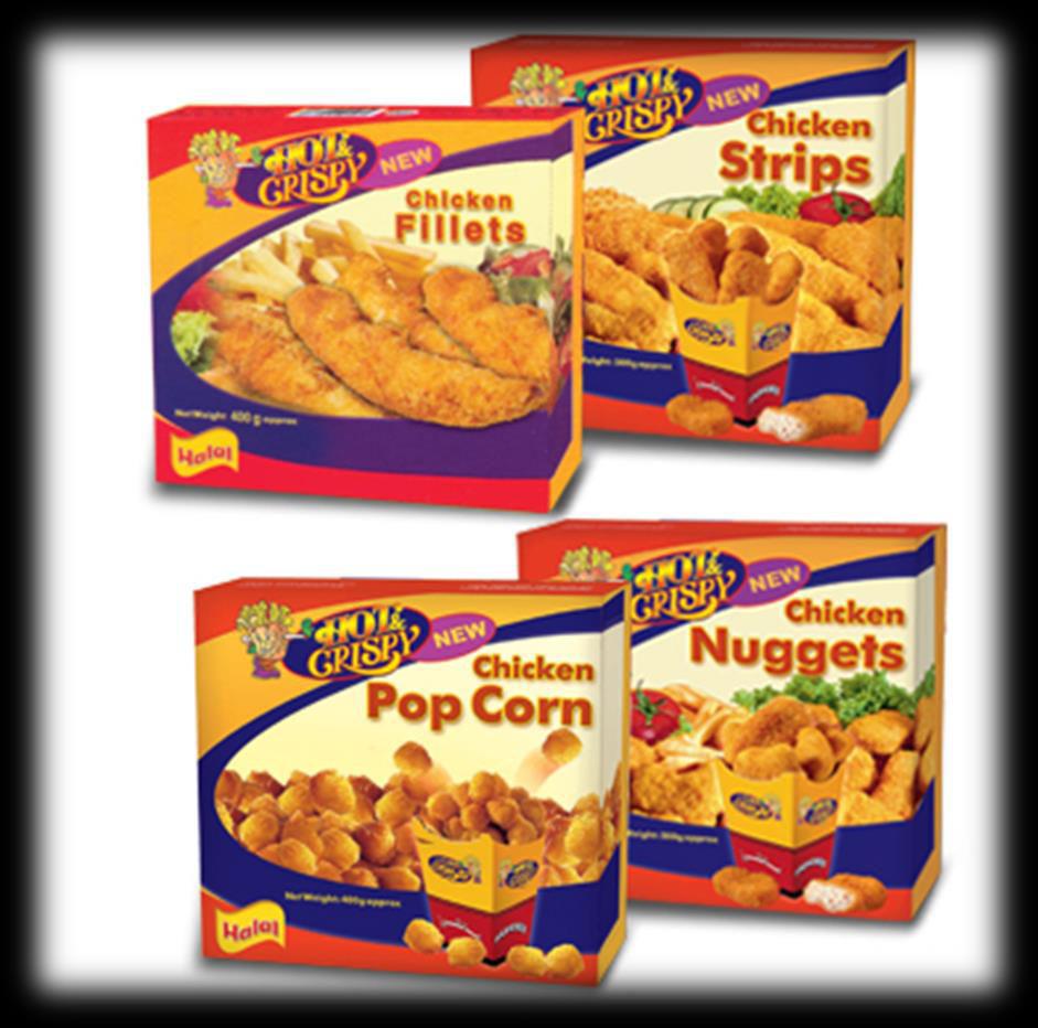 Frozen Meat Product Name Packing Chicken Popcorn 400gmx18 Chicken Nuggets 400gmx18