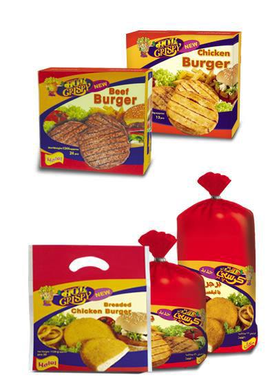 Frozen Meat Product Name Packing Beef Burger 1120gmx12 Chicken Burger 1120gmx12