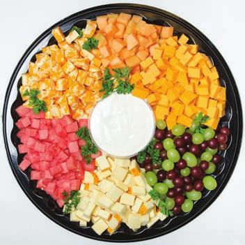 99 Fresh Fruit Platter Includes Cubed Pineapples, Cantaloupe, Watermelon, Sliced Kiwi,