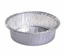 NON-FOOD PRODUCTS Foil ContaIners Measuring Foil Containers: Capacity Top Out Top In Base Depth Curls: Wrinkle Wall Smooth Wall Board Tray Rolled Edge Raw Edge Hemmed Edge Interrupted Vertical Rolled