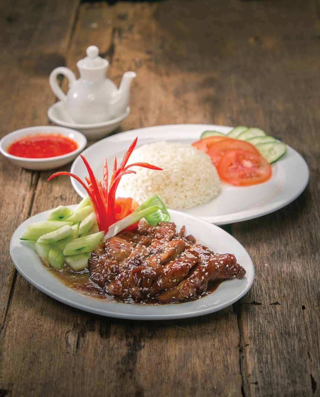 HAVEN SEASONED BARBECUE CHICKEN RICE specially selected Regal Wu-Soo