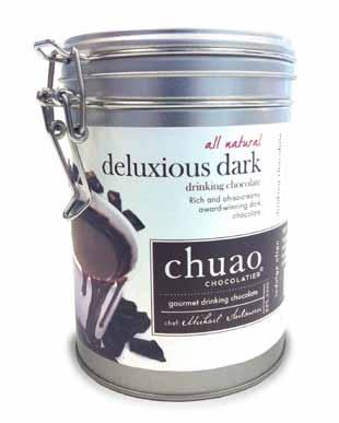 for coffee drinks) Chuao Mocha - Same delicious flavor profile as Deluxious Dark without the dairy