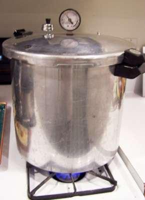 the lid, and put the weight or dial gauge on. Process the jars according to the table below for your type of canner.