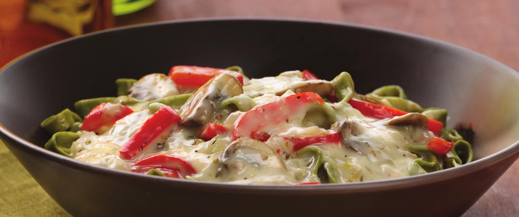WHOLESOME SUBSTITUTIONS WITH YOGURT IN PIZZA AND PASTA. Gives Pizza and Pasta Cheese Sauces that Extra MMMM... You ll love using yogurt in Alfredo Sauce!