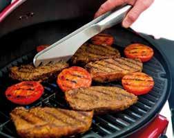 The optional full hotplate is made of cast iron with a