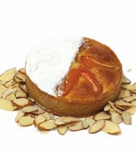 PATISSERIE APRICOT TART Frangipane, an almondflavored