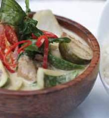 choy and served with steamed rice