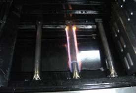 Grill Lighting Instruction continued FLAME CHARACTERISTICS Check for proper burner flame characteristics. Burner flames should be blue and stable with no yellow tips, excessive noise, or lifting.