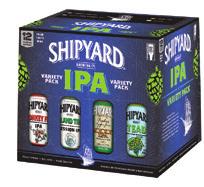 cans and draught Shipyard Melon This beer is a crisp, quenching wheat ale with a refreshing essence of fresh watermelon.