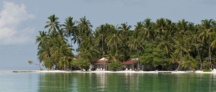 BEACH BUNGALOWS LOCATION Set in the middle of the Ari Atoll, Diamonds Athuruga Island Resort lies about 25 minutes scenic-flight by seaplane from Male International Airport.