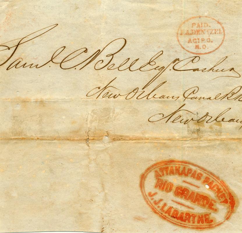 He met steamboats at the wharf and collected certain types of mail from them. He also certified the validity of letters marked bill of lading.