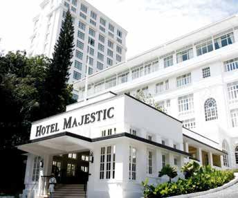 The Majestic Hotel Kuala Lumpur 5 Jalan Sultan Hishamuddin, 50000 Kuala Lumpur, Malaysia. 03-2785 8000 www.majestickl.