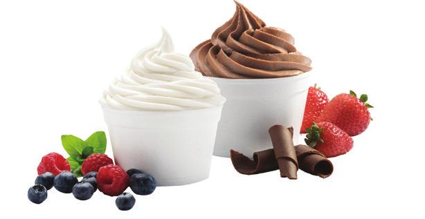 Non Fat Flavored Frozen Yogurt Soft Serve Non Fat Frozen Yogurt Soft Serve Item#: 10594 UPC: 41483-03881-4 Non Fat