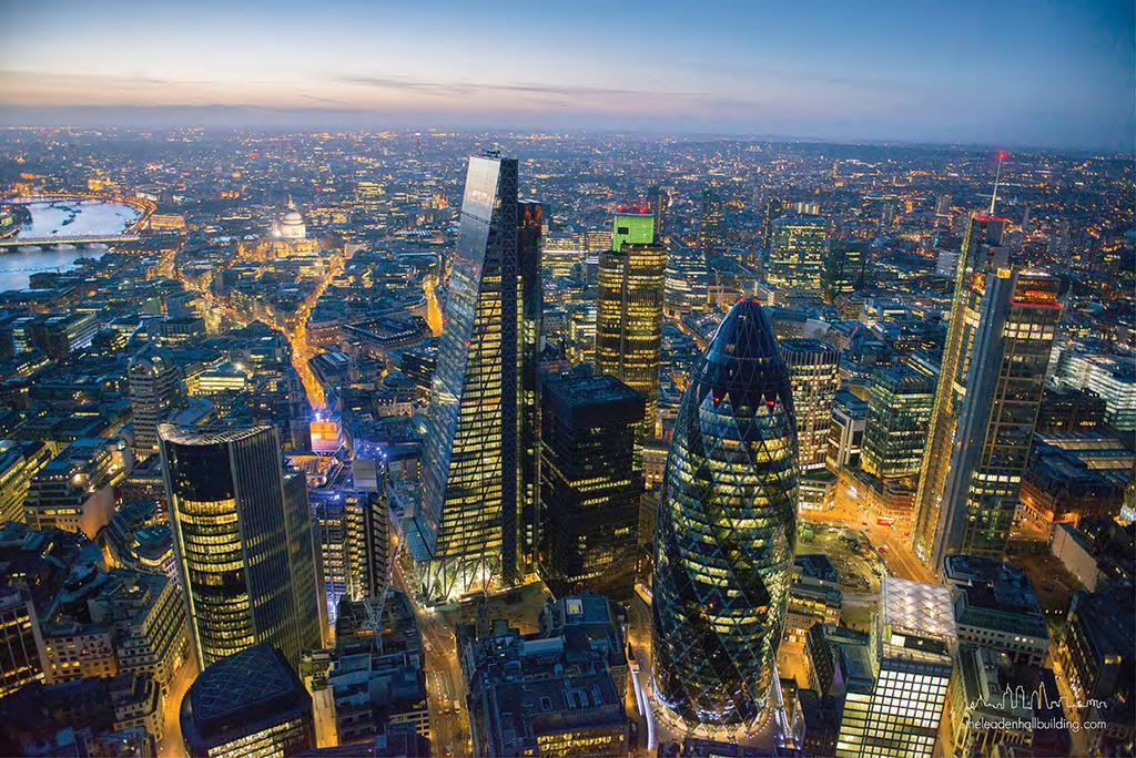 CHRISTMAS IN THE SKY Situated on the 42nd floor of the Cheesegrater the 5,000 sq ft Landing Forty Two is London s