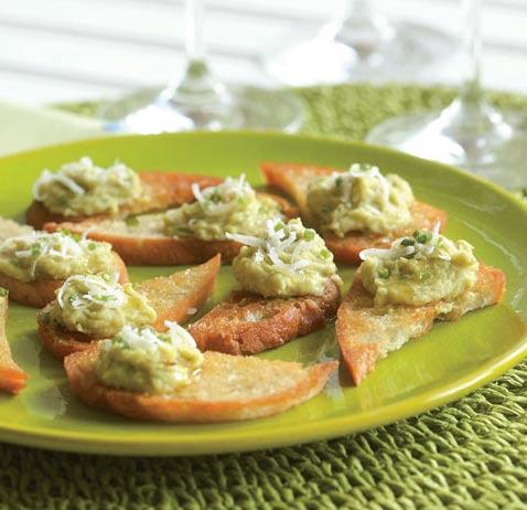 Fava Bean Purée by Ruth Lively This purée is terrific on crostini, but you can also use it as a dip for vegetables, pita chips, or bread.