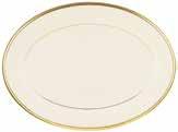 5 in / 21,6 cm Oval Platter 140104440 13 in / 33 cm Accent Plate 140104280 9 in / 22,9 cm