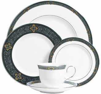 This dinnerware will add sophisticated beauty to every occasion.