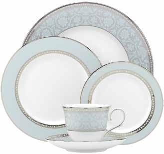 8 in / 27,4 cm Bread and Butter Plate 840772 6 in / 15,2 cm Oval Platter 840778 13 in / 33 cm Accent Plate 840770 9 in / 22,9 cm Pasta Bowl / Rim Soup 840780 12 oz / 354 ml Serving Bowl