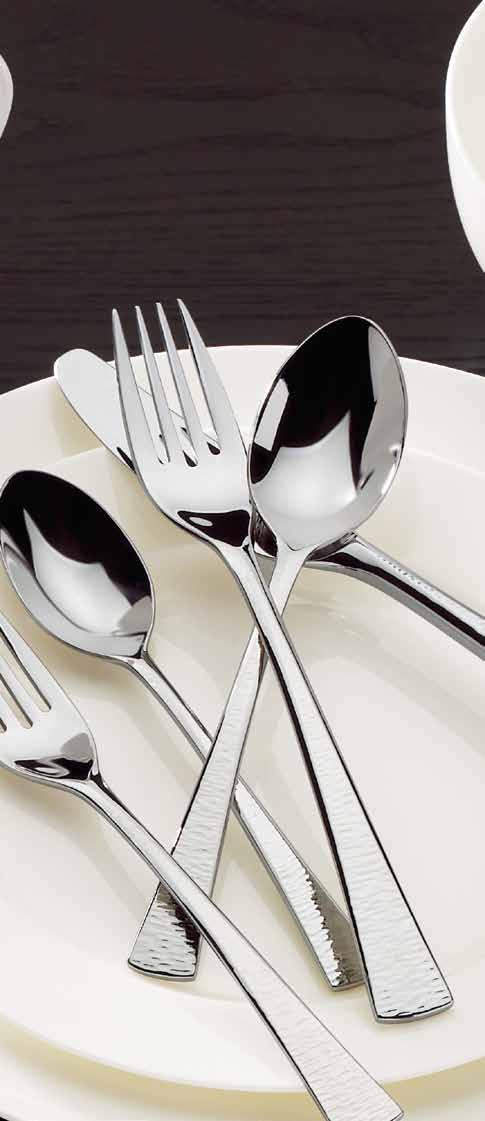 BiscayneTM Best quality for a best-set table, Biscayne features Bistro CafeTM Its name may be inspired from the French, hammered handles for modern