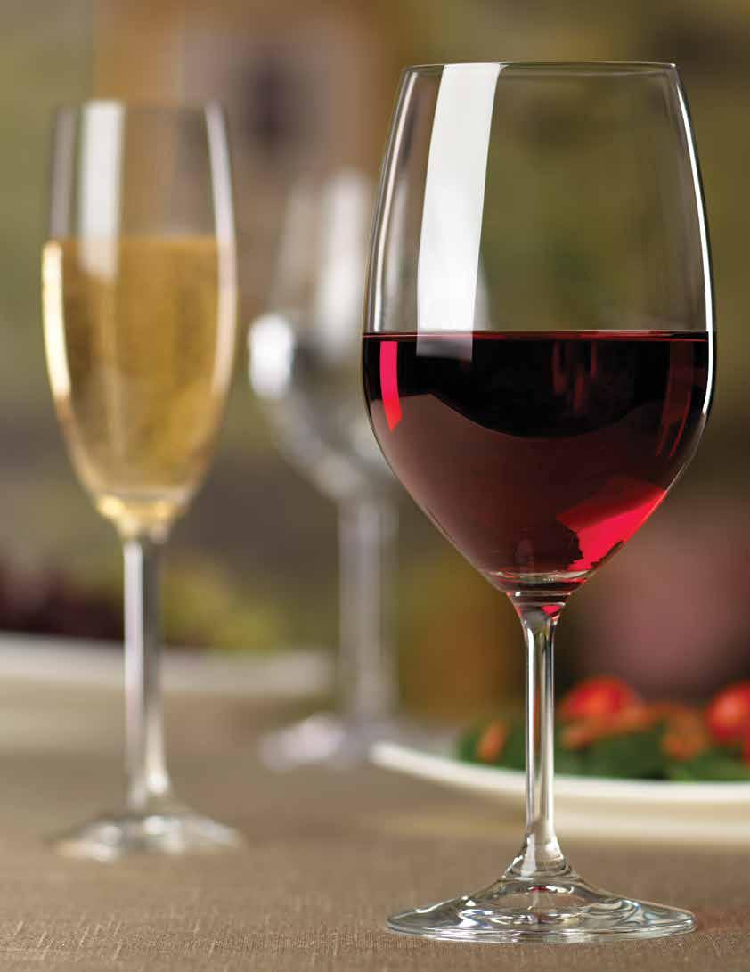BlushTM The Blush Glassware line was developed for the high demands of the food service market. The shape of each glass will enhance the drinking experience.