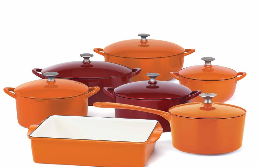 BUFFET AND SERVEWARE Our classic cast iron cookware has been designed to enhance the look and service of the food to restaurant customers.