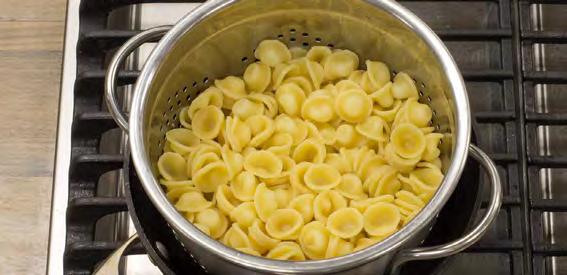 INGREDIENTS 1 pound dry orecchiette pasta 2 tablespoons unsalted butter 2