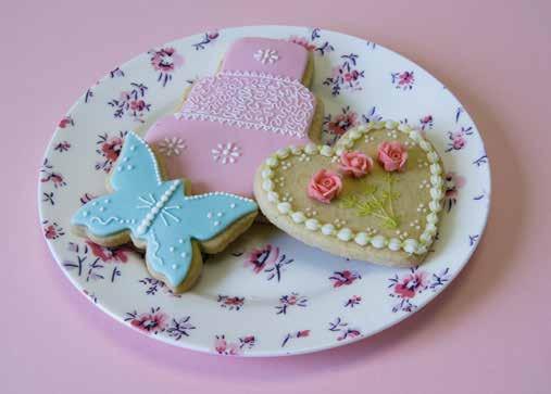 Royal Icing can be used on cookies to create lovely and unique treats.