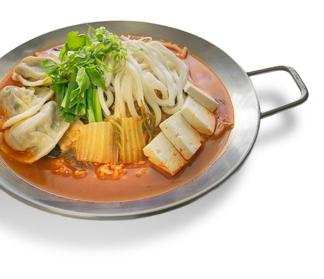 만두전골 MANDU JEONGOL 餃子鍋 Mandu with seasonal vegetables