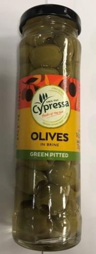 green olives 6 x
